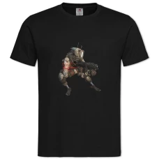 TTitanfall Theme Createre -shirt with Print Titanfall Theme Createre - 2XL black