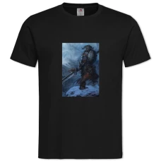 TThe Elder Scrolls Theme -shirt with Print The Elder Scrolls Theme - 2XL black