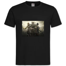TThe Elder Scrolls Heroes Print -shirt with Print The Elder Scrolls Heroes Print - 2XL black