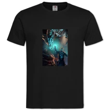 TThe Elder Scrolls Dragon Hero -shirt with Print The Elder Scrolls Dragon Hero - 2XL black
