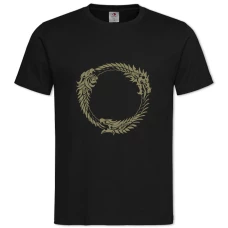 TThe Elder Scrolls Circle Print -shirt with Print The Elder Scrolls Circle Print - 2XL black