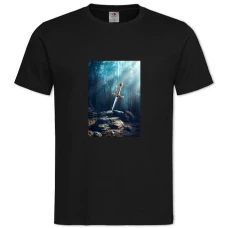 TThe Elder Scrolls Sword -shirt with Print The Elder Scrolls Sword - 2XL black