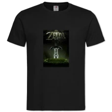 TThe Legend Of Zelda Print -shirt with Print The Legend Of Zelda Print - 2XL black