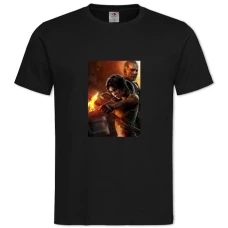 TTomb Raider Heroes -shirt with Print Tomb Raider Heroes - 2XL black