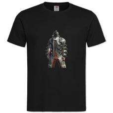 TWarframe Strong Hero -shirt with Print Warframe Strong Hero - 2XL black