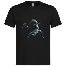TWarframe Main Theme Print -shirt with Print Warframe Main Theme Print - 2XL black