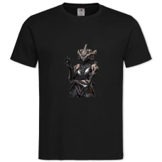 TWarframe Powerful Creature -shirt with Print Warframe Powerful Creature - 2XL black