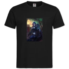 TWorld Of Warcraft Sylvanas Windrunner Hero -shirt with Print World Of Warcraft Sylvanas Windrunner Hero - 2XL black