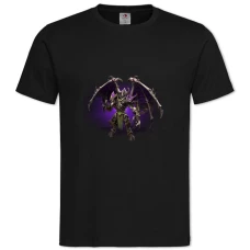 TWorld Of Warcraft Hero -shirt with Print World Of Warcraft Hero - 2XL black