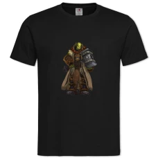 TWorld Of Warcraft Warrior -shirt with Print World Of Warcraft Warrior - 2XL black