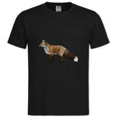TFox -shirt with Print Fox - 2XL black