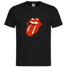 TThe Rolling Stones -shirt with Print The Rolling Stones - 2XL black