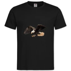 TEagle Flies -shirt with Print Eagle Flies - 2XL black