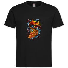 TColorful Fish -shirt with Print Colorful Fish - 2XL black