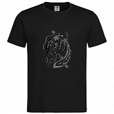 TYin And Yang -shirt with Print Yin And Yang - 2XL black