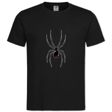 TSpider -shirt with Print Spider - 2XL black