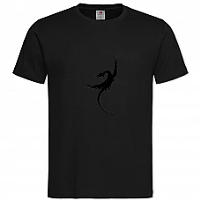 TDragon -shirt with Print Dragon - 2XL black