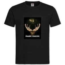 Футболка с принтом Имеджн Дрегонс 2 - 2XL черная